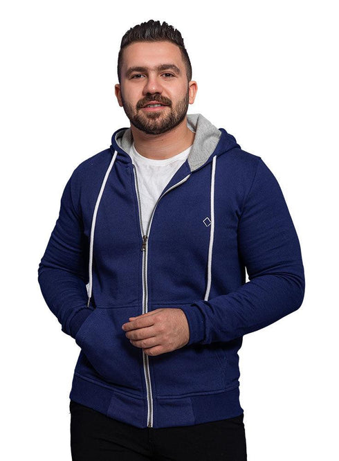 Navy SW - Zipper - Khotwh